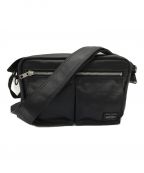 PORTERポーター）の古着「FREE STYLE(フリースタイル) SHOULDER BAG(S)」｜ブラック