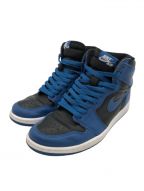 NIKEナイキ）の古着「AIR JORDAN 1 RETRO HIGH OG（エア ジョーダン 1 レトロ ハイ）」｜DARK MARINA BLUE/BLA