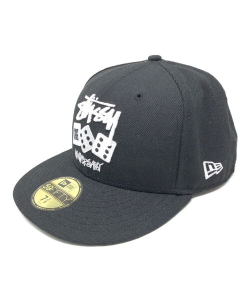 New Era（ニューエラ）New Era (ニューエラ) stussy (ステューシー) SWAGGER (スワッガー) キャップ ブラック サイズ:実寸サイズにてご確認ください。の古着・服飾アイテム