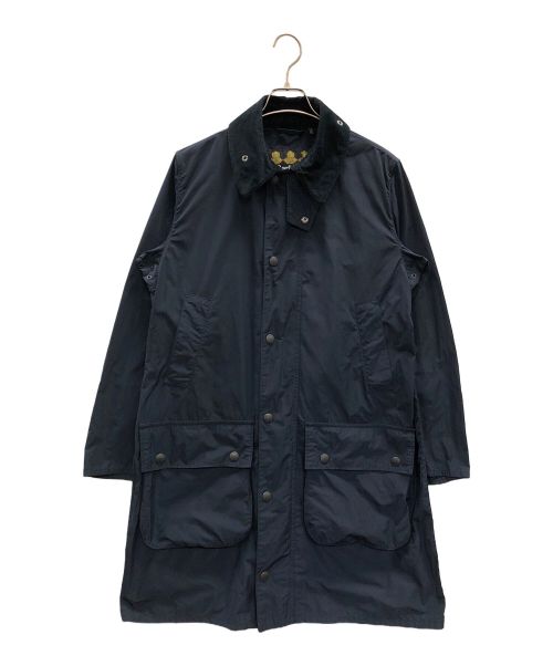 Barbour（バブアー）Barbour (バブアー) コート BORDER SL SHAPE MEMORY（ボーダー エスエル シェイプ メモリー） ネイビー サイズ:38の古着・服飾アイテム