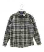 PENDLETONペンドルトン）の古着「90s ウールシャツ DRUMMOND GREY TARTAN（ドラモンド グレー タータン）」｜グレー