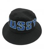 stussyステューシー）の古着「USA製バケットハット」｜ブラック