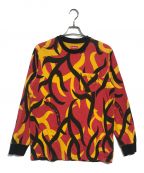 SUPREMEシュプリーム）の古着「L/S Pocket Tee Red Tribal Camo」｜レッド