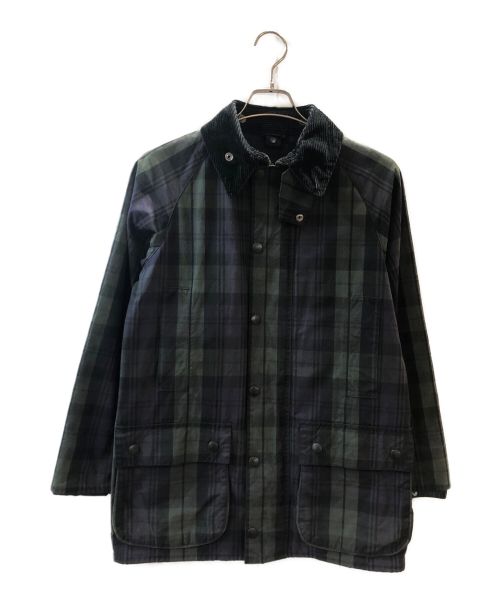 Barbour（バブアー）Barbour (バブアー) BEAUFORT SL オイルドジャケット グリーン×パープル サイズ:36の古着・服飾アイテム