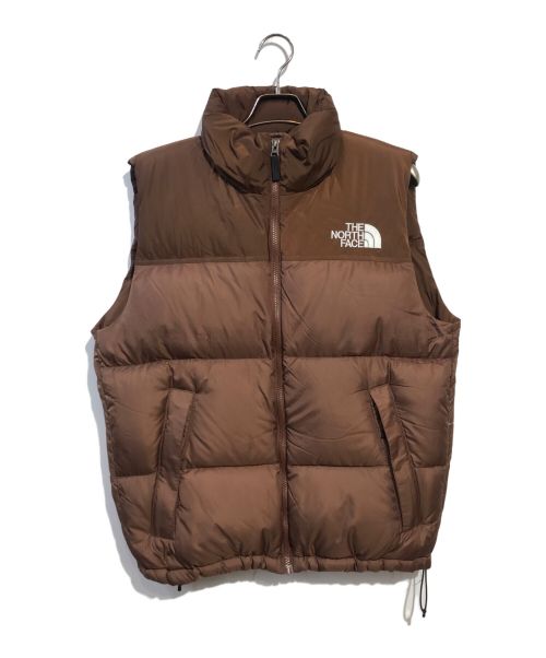 THE NORTH FACE（ザ ノース フェイス）THE NORTH FACE (ザ ノース フェイス) ヌプシダウンベスト ブラウン サイズ:Mの古着・服飾アイテム