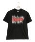 EYGNUS（シグナス）の古着「SLIPKNOT Blur Logo Tee」｜ブラック