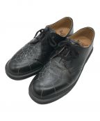 Dr.Martens×SUPREMEドクターマーチン×シュプリーム）の古着「Spider web 3-Eye Shoes」｜ブラック