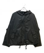 Barbour×KAPTAIN SUNSHINEバブアー×キャプテンサンシャイン）の古着「BIG TRANSPORTER HOODY JACKET」｜ブラック