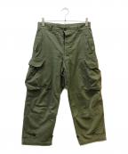 French Armyフレンチアーミー）の古着「M-47 Field Trousers」｜カーキ