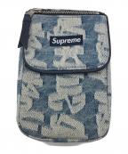 SUPREMEシュプリーム）の古着「Fat Tip Jacquard Denim Neck Pouch」｜インディゴ