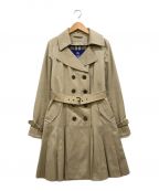 BURBERRY BLUE LABELバーバリーブルーレーベル）の古着「ライナー付トレンチコート」｜ベージュ