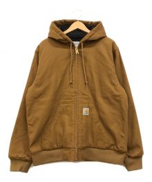 CarHartt（カーハート）の古着「Washed Duck Insulated Active Jacket 」｜ブラウン