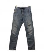 DIESELディーゼル）の古着「tapered 2030 d-krooley joggjeans」｜インディゴ