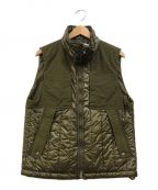 nonnativeノンネイティブ）の古着「ALPINIST PUFF VEST POLY DICROSR DNA LIGHT」｜オリーブ