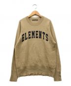 AP STUDIOエーピーストゥディオ）の古着「ELEMENTS ニットプルオーバー」｜ベージュ