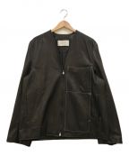 PRASTHANAプラスターナ）の古着「LC1 Leather Blouson レザーブルゾン」｜ブラック