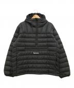 SUPREMEシュプリーム）の古着「Micro Down Half Zip Pullovers プルオーバーハーフジップダウンジャケット」｜ブラック