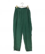 humorespueユーモレスク）の古着「double length pants」｜グリーン