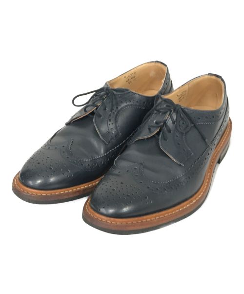 Tricker's（トリッカーズ）Tricker's (トリッカーズ) メダリオンシューズ ネイビー サイズ:8hの古着・服飾アイテム