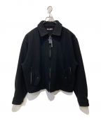 is-nessイズネス）の古着「WOOL ZIP BLOUSON」｜ブラック