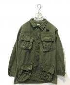 US ARMYユーエスアーミー）の古着「Jungle Fatigue Jacket」｜グリーン