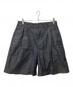 SHINYA KOZUKAシンヤコズカ）の古着「TACK SHORTS」｜インディゴ