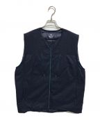 DAIWA LIFESTYLEダイワ ライフスタイル）の古着「INNER DOWN VEST CORDURA」｜ネイビー