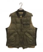 RRLダブルアールエル）の古着「OILED-CLOTH MASSON VEST」｜オリーブ