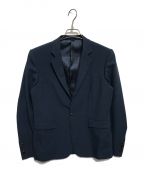 LAD MUSICIANラッドミュージシャン）の古着「WOOL GABARDINE 1B JACKET」｜ネイビー