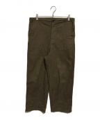 UNIVERSAL PRODUCTS.×PHATEEユニバーサルプロダクツ×ファティー）の古着「PHATEE HEMP GARMENT DYED OVER PANTS」｜ブラウン