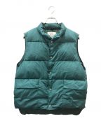 WOOLRICH×BEAMS Fウールリッチ×ビームスエフ）の古着「別注VINTAGE VEST」｜グリーン