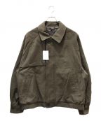 steinシュタイン）の古着「OVERSIZED HARRINGTON ZIP JACKET」｜ミリタリーカーキ