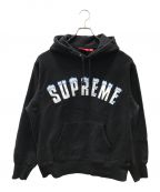 SUPREMEシュプリーム）の古着「Icy Arc Hooded Sweatshirt」｜ブラック