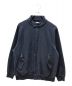 blurhms ROOTSTOCK（ブラームスルーツストック）の古着「Sweat Harrington JKT」｜ネイビー