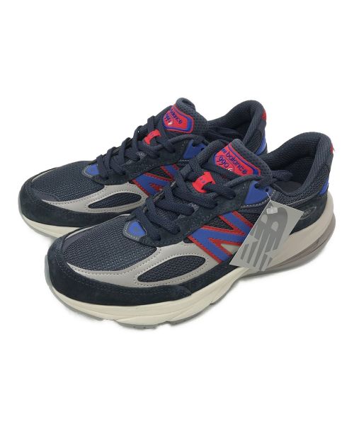 NEW BALANCE（ニューバランス）NEW BALANCE (ニューバランス) KITH (キス) MSG (エムエスジー) U990KR6 ネイビー サイズ:25.5ｃｍの古着・服飾アイテム