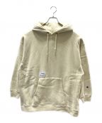 WTAPS×Championダブルタップス×チャンピオン）の古着「REVERSE WEAVE HOODIE」｜ベージュ