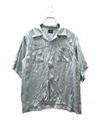 Needlesニードルズ）の古着「S/S Cowboy One-Up Shirt - TA/CU/PE」｜ブルー