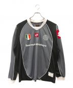 Diaspora Skateboardsディアスポラスケートボードズ）の古着「Lotto Scudetto Shirt」｜グレー