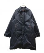 NANGAナンガ）の古着「AURORA SOUTIEN COLLAR COAT」｜ネイビー