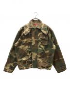 SUPREMEシュプリーム）の古着「CANVAS CLIP JACKET」｜カーキ