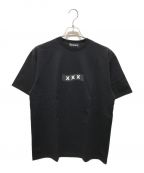 GOD SELECTION XXX×FRAGMENTSゴッドセレクショントリプルエックス×フラグメント）の古着「プリントTシャツ　GX-S23-10ST-01」｜ブラック