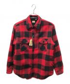 SUGAR CANEシュガーケーン）の古着「BOA SHIRT JACKET SC15000」｜レッド