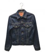 LEVI'Sリーバイス）の古着「デニムジャケット 60102-6 USA製 99年 BIGE ボタン裏555 バレンシア」｜インディゴ