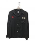 BlackEyePatch×WACKO MARIAブラックアイパッチ×ワコマリア）の古着「50'S SHIRT L/S(TYPE-1)」｜ブラック