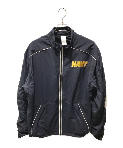 U'S NAVY（ユーエスネイビー）U'S NAVY (ユーエスネイビー) RUNNING JACKET ネイビー サイズ:Lの古着・服飾アイテム