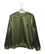 Needlesニードルズ）の古着「TRACK CREW NECK SHIRT　0T227」｜グリーン