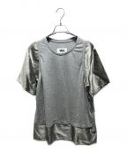 MM6 Maison Margielaエムエムシックス メゾンマルジェラ）の古着「SHORT SLEEVE TOPS　S52GC0182 S23588」｜グレー