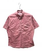 INDIVIDUALIZED SHIRTSインディビジュアライズドシャツ）の古着「半袖シャツ」｜レッド