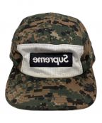 SUPREME×COMME des GARCONS SHIRTシュプリーム×コムデギャルソンシャツ）の古着「Camp Cap」｜オリーブ