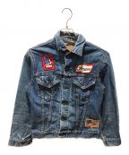 LEVI'Sリーバイス）の古着「4thデニムジャケット　BIGE 不均等V ボタン裏526」｜インディゴ